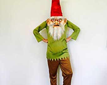 Adorable adult Garden Gnome Cosume