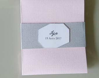 Mini photo album - gift idea - birth, baptism, birthday - idea original woman or child gift