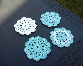 ALL 4 DOILIES HANDMADE