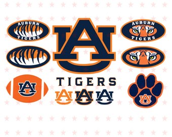 Auburn Tigers Svg, Auburn Svg, Tigers Svg, Auburn Tigers Clipart, Auburn Tigers Cut, Auburn Tigers File Cut, Auburn Tigers Eps Pdf Dxf
