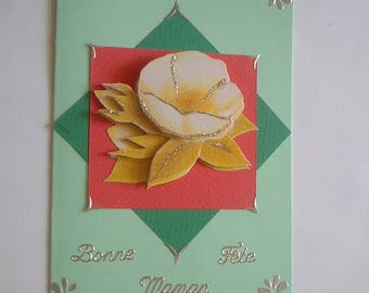 7 - Camellia mother's Day greeting card