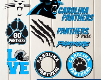 INSTANT DOWNLOAD-Carolina Panthers svg,Carolina Panthers Cut Files,Carolina Panthers dxf,Panthers Baseball Clipart