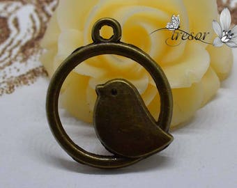 QDW001 Breloque,oiseau,manuelle,pendentif