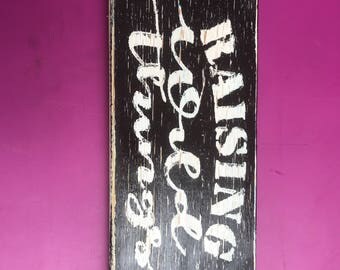 Made to order wood signs