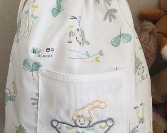 Baby blanket or else bag