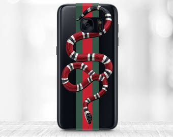 Gucci Red Snake Samsung S8 case Gucci iPhone 7 plus case Gucci iPhone Case the Making of Gucci iPhone 7 case Gucci iPhone 6 Case Gucci Snake