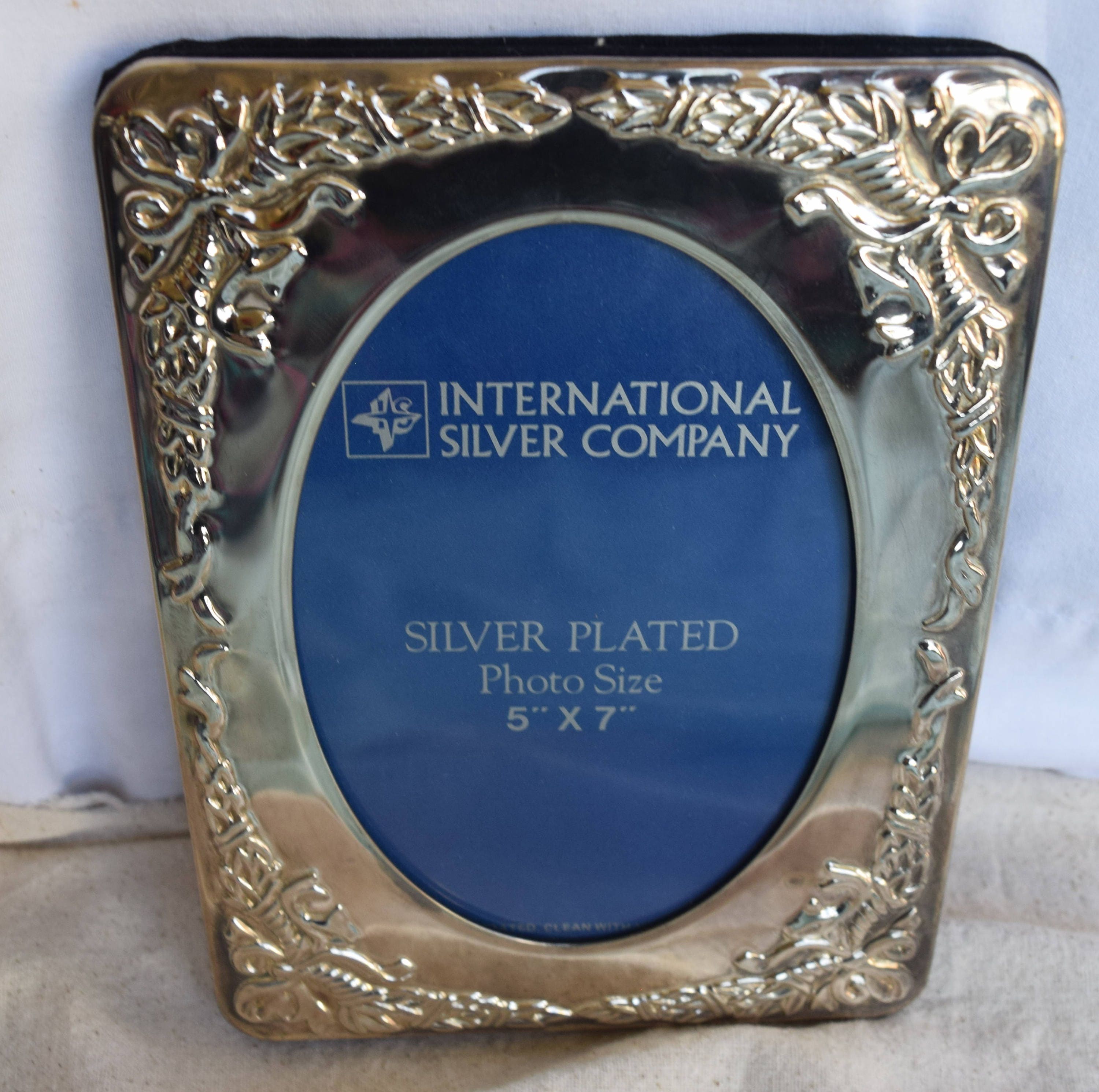 Silver Plated 5 X 7 Frame and Photo Album International