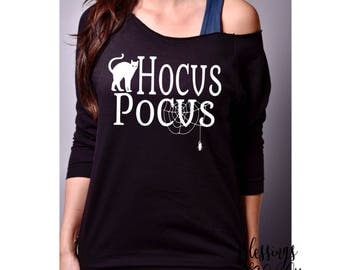 Its just a bunch of hocus pocus. Hocus Locus shirt. Womens Halloween shirt