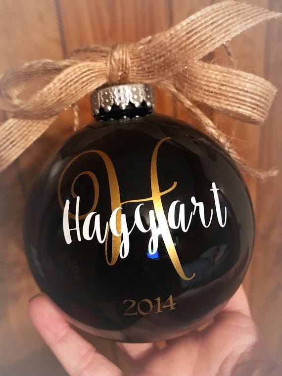 Christmas Name Ornaments