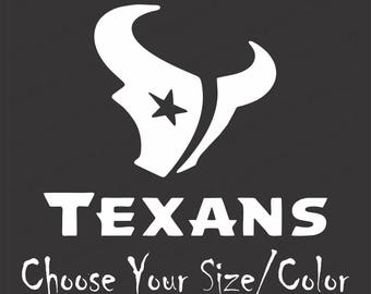 Houston Texans Decal 