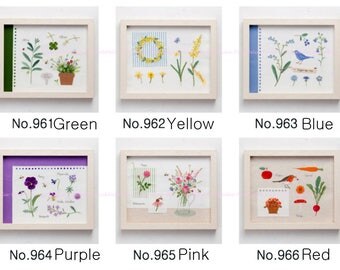 Kazuko Aoki - DIY Embroidery Kit - Japanese Craft Kits