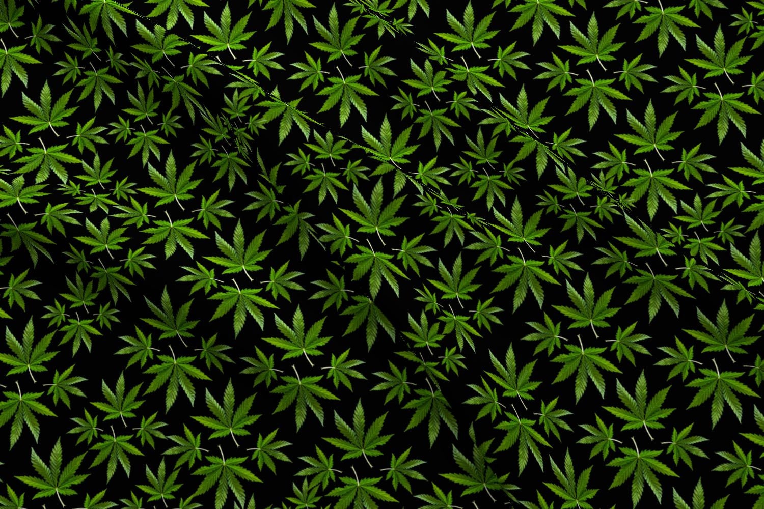Marijuana Fabric Sweet Indica/Sativa Hybrid By Camomoto Marijuana Cotton Fabric By The Yard