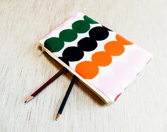 Marimekko Bag - Marimekko Zipper Pouch - Marimekko Cosmetic Case - Marimekko Gift - Marimekko Pencil Pouch - Marimekko Mothers Day Gift
