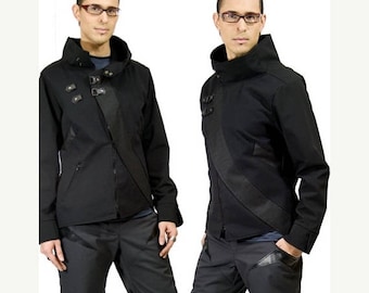 ON SALE SALE Cavalier, anime inspired cyberpunk jacket by Plastik Wrap, size Xl