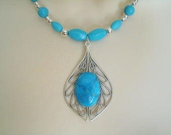 Turquoise Necklace, southwestern jewelry southwest jewelry turquoise jewelry native american jewelry style country western boho bohemian