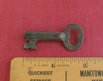 Antique Key - Genuine Hollow Barrel Key, Railroad?