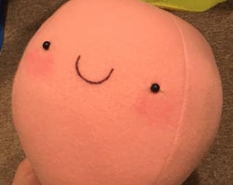 giant peach plush