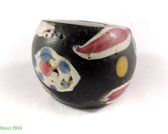 Venetian Trade Bead Black Africa Loose 109330