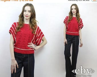 Red crimson sweater | Etsy