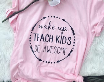 Teacher shirts | Etsy