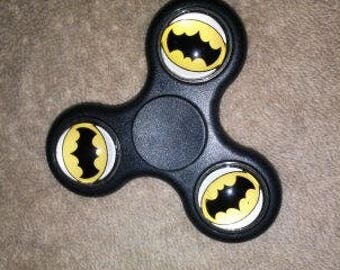 Batman custom black fidget spinner