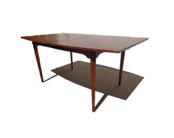 Dining Table Dillingham Mid Century Modern Danish Inspired Hollywood Regency Modern Inspired Vintage Retro Cocktail DIA Style Leaves