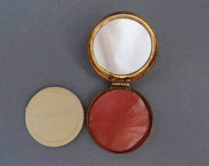 Vintage Dermetics Inc. Rouge - 1930s Red Earth Rouge - New Old Stock, Collectible Makeup