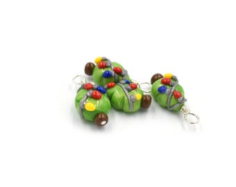 Polymer Clay Christmas Tree Charm