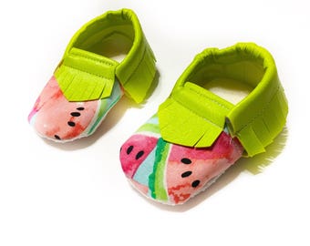 infant watermelon shoes