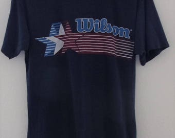 Vintage Super Thin 80's Wilson T-Shirt