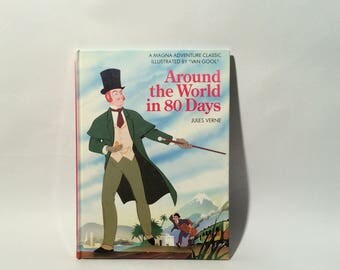 Jules Verne Around the World in 80 Days 1st Scholastic