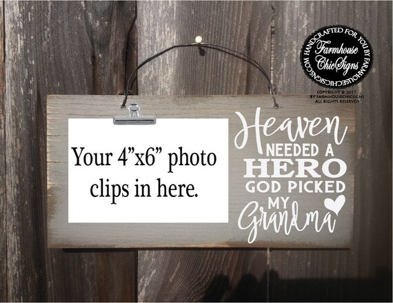 Grandma Memorial Sign
