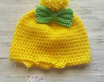 Tinkerbell costume hat, ready to ship sale 1-3 years