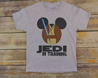 Star Wars Birthday shirt - Star wars Family vacation shirts - Jedi in Training shirt - star wars shirt - Luke skywalker - Birthday shirt