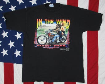 T-shirt Still Ridin With The Wind Easyriders - Homme XL - Très Bon état