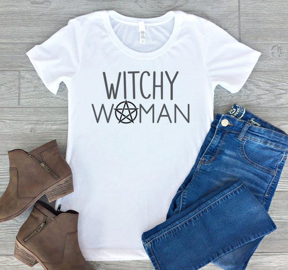 Witchy Woman Tee Witchy Woman Shirt Witchy Woman T-Shirt