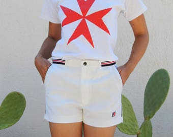 Vintage Fruit of the Loom jersey white short sleeve T-Shirt.size s