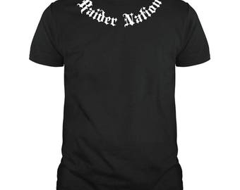 raiders nation t shirt