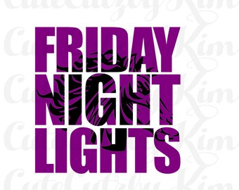 Mustang Friday Night Lights svg, dxf, jpg, png, cutting file, cricut file, silhouette file