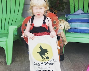 Halloween Trick or Treat Bags - Personalized Halloween Bag - Halloween Goodie Bags - Personalized Trick or Treat Bags - Halloween Favor Bags