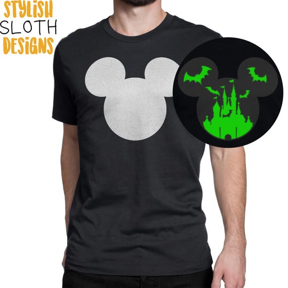 disney glow in the dark shirt