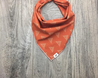 Burnt Orange Dog Bandana, Dog Bandana, Dachshund Gift, Pet Gift, Burnt Orange, Bandana for dogs, Rust Bandana