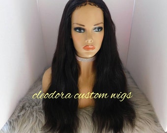 Wig Vera/Made to order/Handmade Custom Authentic Raw Cambodian Virgin Human Hair wig/Get a recreation of this our Clients custom order.
