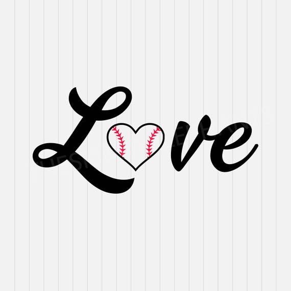 Free Free 182 Love Baseball Heart Svg SVG PNG EPS DXF File
