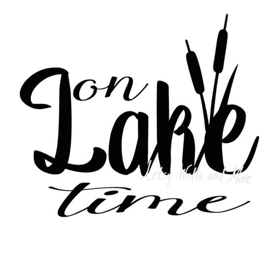 Download On lake time svg On lake time with cattails svg png jpg CUT