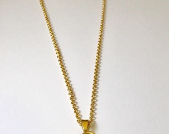 Knot Pendant Necklace • 14k Gold Fill • Delicate Necklace • Thin Yellow Gold Fill Chain • Bridesmaid Gift • Friendship Gift • Rolo Chain