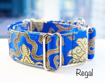 1.5" Martingale collar, fancy dog collar, special occasions collar, Greyhound collar, Saluki collar, Galgo collar, Whippet collar, sight hou