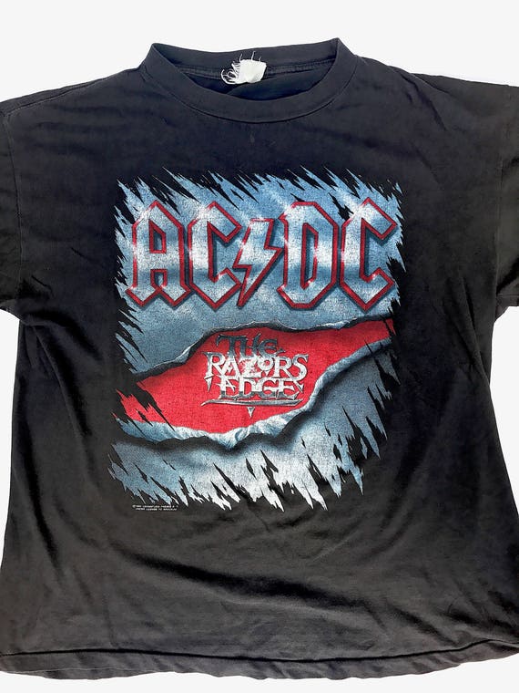AC/DC The Razors Edge Tour 1990-1991 shirt vintage