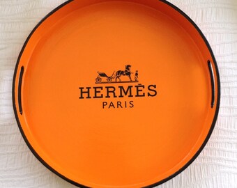 Large round Hermes Tray