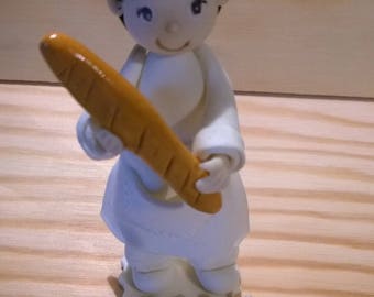 Decorative figurine: Baker made cold porcelain